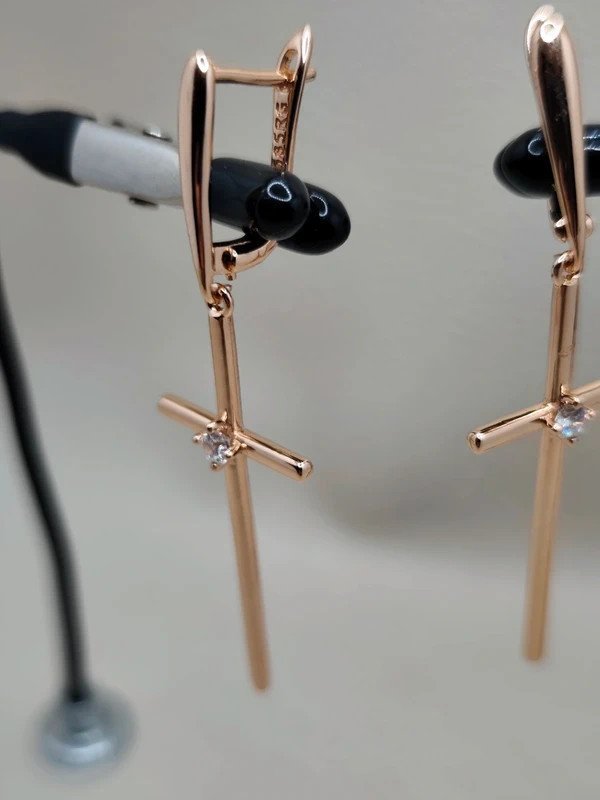 Rožinio Aukso Kryžiaus Auskarai