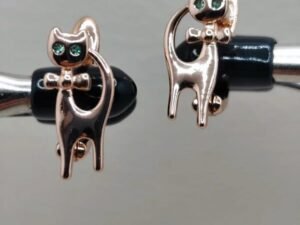 Žaismingos Katės Auskariukai